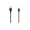 Hama 00074262 USB-kabel USB 2.0 0,75 m USB A mini-USB B zwart