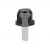 DeLOCK M12 draadbeschermkap zwart 2 stuks nylon