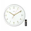 Hama 00185869 wand-/tafelklok analoge klok rond wit