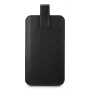 Hama 00137096 universele telefoonhoes voor telefoons tot 16,0 x 8,9 x 1,2 cm, kunstleer, zwart