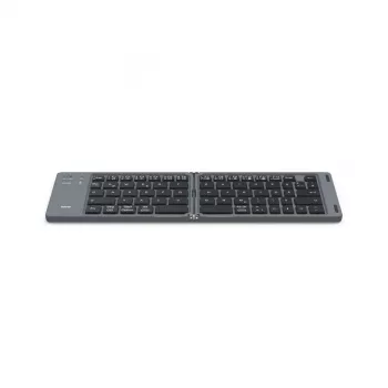 Hama Travel 450 QWERTZ Duits Bluetooth zwart, donkergrijs