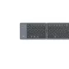 Hama Travel 450 QWERTZ Duits Bluetooth zwart, donkergrijs