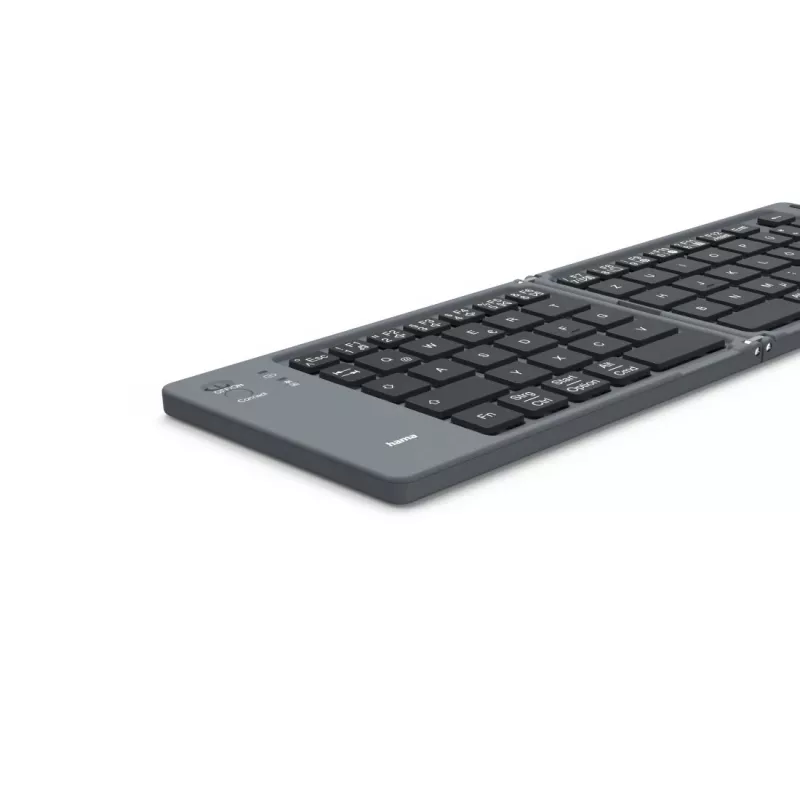Hama Travel 450 QWERTZ Duits Bluetooth zwart, donkergrijs