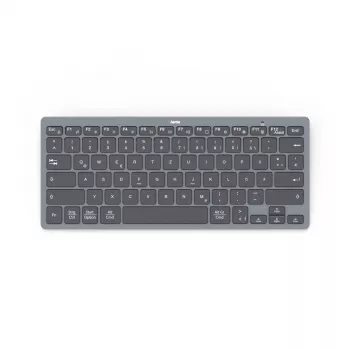 Hama Travel 400 QWERTZ Duits Bluetooth zwart, donkergrijs