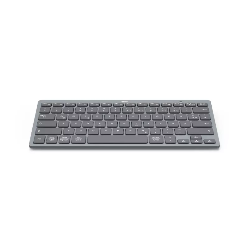 Hama Travel 400 QWERTZ Duits Bluetooth zwart, donkergrijs