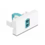 Glasvezeladapter DeLOCK 90845 LC multimode 1 stuk aquakleur wit