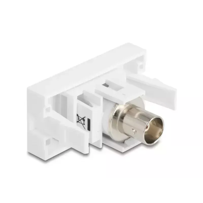 DeLOCK Keystone-module 90855 BNC BNC wit 22,5 mm 45 mm 33 mm