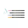 Viltstift Edding 4-1200-4-3 blauw roze violet geel bullet tip
