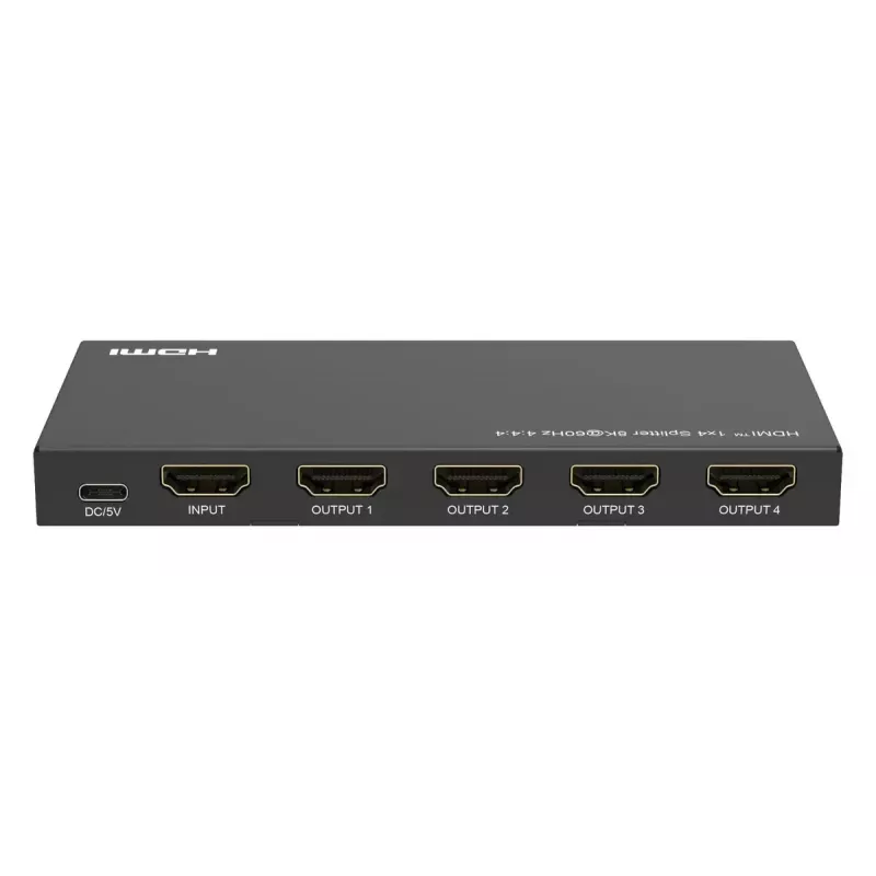HDMI-splitter MicroConnect MC-HDMISPLITTER0104-8K 4K 60Hz