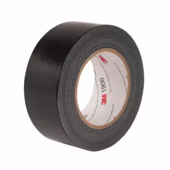Plakband 3M 1900S50 synthetisch rubber zilver 50 m