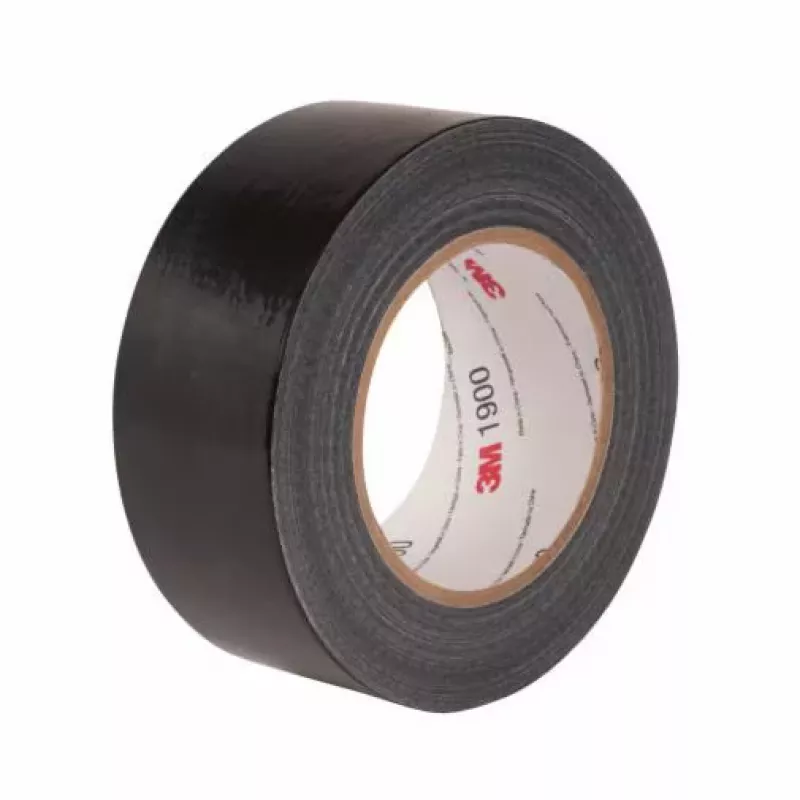 Plakband 3M 1900S50 synthetisch rubber zilver 50 m