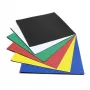 Nobo magneetvierkanten 150x150mm gesorteerde kleuren (6), zwart, blauw, groen, rood, wit, geel, 150 mm, 150 mm, 192 x 7 x 192 mm, 300 g, 6 st.