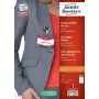 Niet-klevend etiket AVERY 4822 transparant wit rechthoekig 32 stk.
