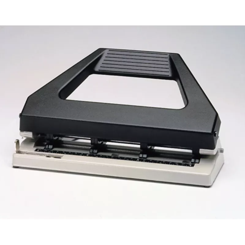 Rexel 420 Variabel 08909 meervoudige perforator met variabele perforatie, 30 vel, metaal, zwart/grijs