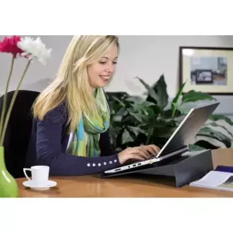 Hama 00053073 laptopstandaard zwart 46,7 cm (18,4 inch)