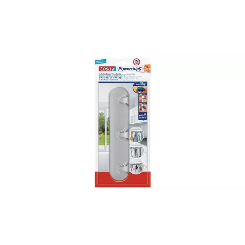 TESA 58095 universele haak indoor chroom