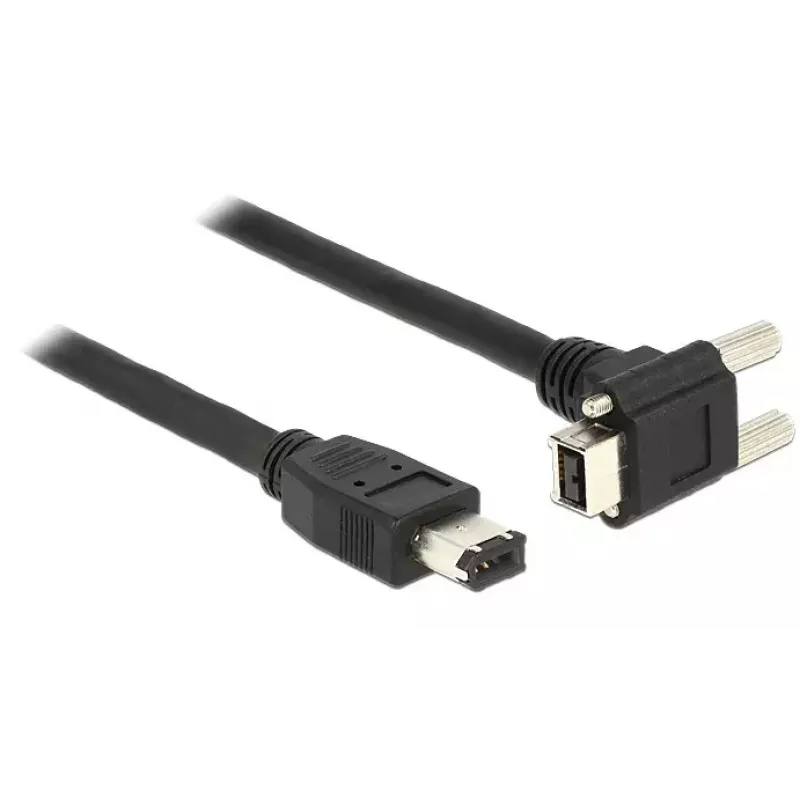 FireWire-kabel DeLOCK 83589 2 m 6-polig 9-polig zwart
