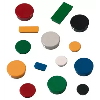 Koelkastmagneet Franken HM38 99 gemengde kleuren 10 stuks
