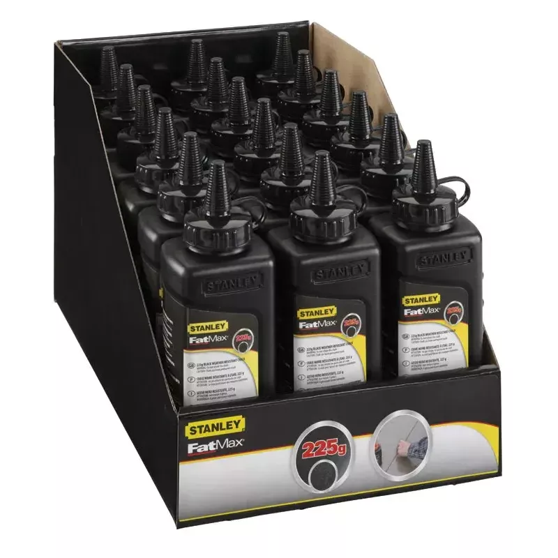 Stanley FatMax PRO 9-47-822 Krijtpoeder, zwart, 226 g