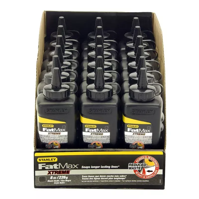Stanley FatMax PRO 9-47-822 Krijtpoeder, zwart, 226 g