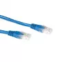 ACT blauw 15 meter U/UTP CAT6A-patchkabel met RJ45-stekkers