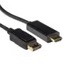 ACT conversiekabel DisplayPort stekker naar HDMI-A stekker 0,50 m
