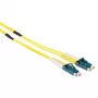 ACT 20 meter Singlemode 9/125 OS2 duplex robuuste glasvezelkabel met LC-stekkers