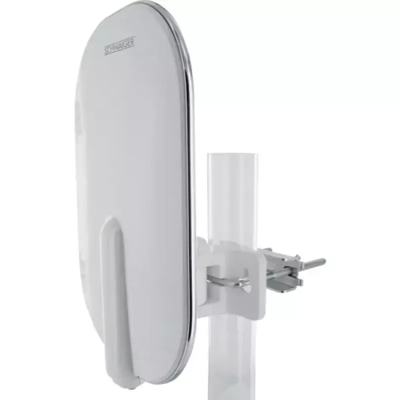 Buitenantenne Schwaiger DTA4000 011 36 dB wit 8,5 m kabel