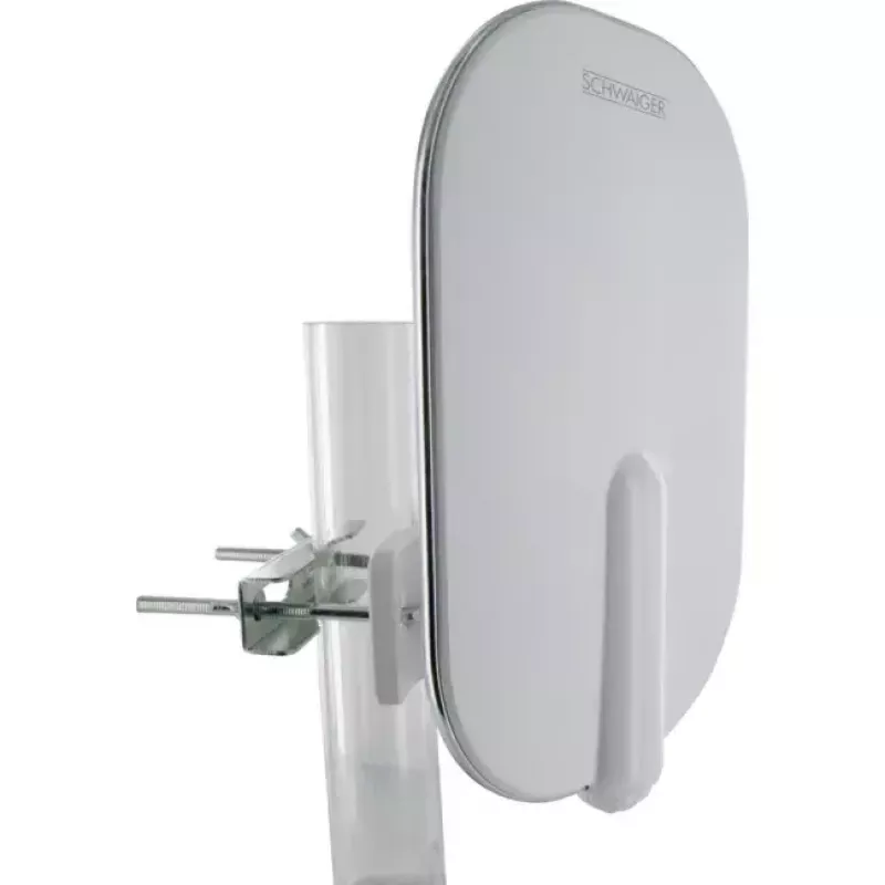 Buitenantenne Schwaiger DTA4000 011 36 dB wit 8,5 m kabel