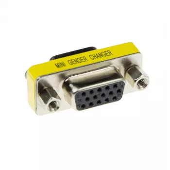 ACT High Density D-sub-adapter 15-polig bus naar 15-polig bus