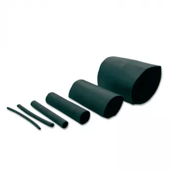 ACT krimpkous maat: Ø voor krimp 9,50 mm zwart mm, krimpkous, zwart, 122 cm, 9,5 mm, 1 st.