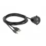 USB-kabel DeLOCK 85719 2 m USB-A zwart