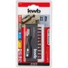 Schroefbitset KWB Industrial Steel Standard Handy Bit Box