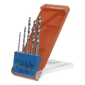 Spiraalboorset KWB 421140 5 stuks