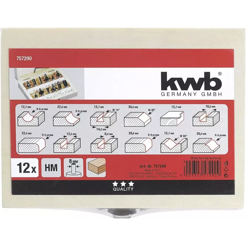 Rotatiefrees KWB 757290