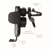 Swissten S-Grip W2-AV5 autohouder met draadloze 15 W-lader, met USB/USB-C-kabel, zwart