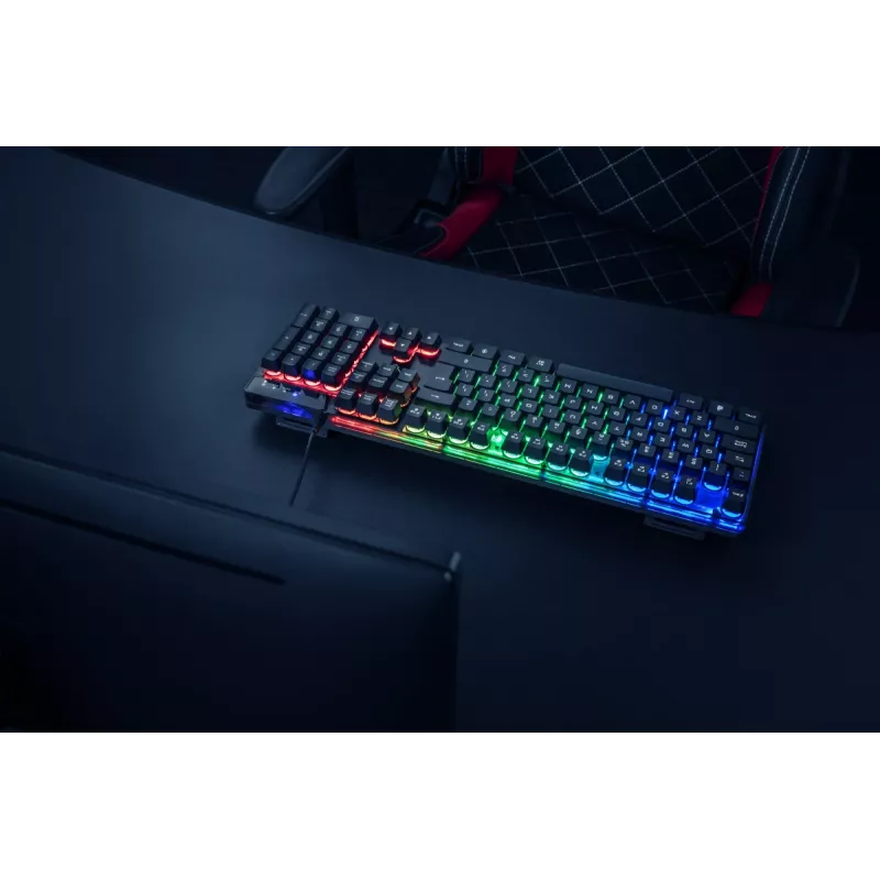 Trust GXT 835 Azor toetsenbord gaming USB Duits zwart