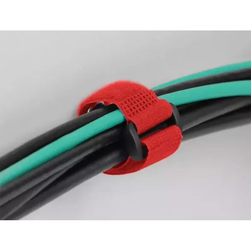 Klittenbandkabelbinder DeLOCK 19545 rood 190 mm 25 mm 5 stuks
