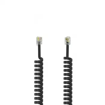 Hama 00201150 telefoonkabel 1,5 m zwart