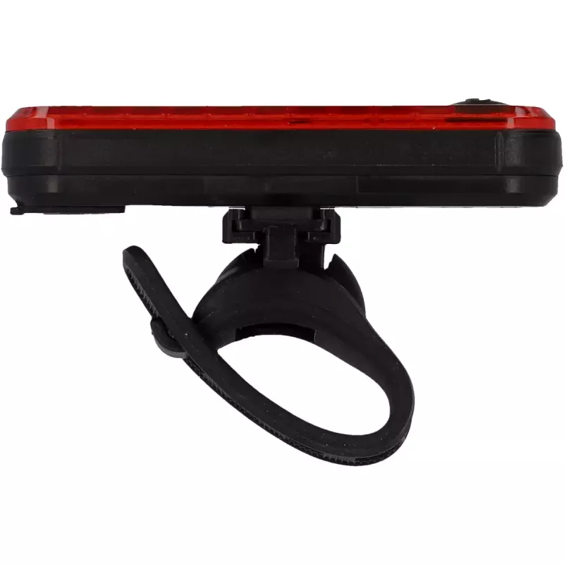 Fischer 50647 LED-fietsverlichtingsset op batterijen, 80 lux voorlicht