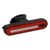 Fischer 50647 LED-fietsverlichtingsset op batterijen, 80 lux voorlicht