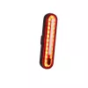 Fischer 50647 LED-fietsverlichtingsset op batterijen, 80 lux voorlicht