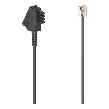 Hama 00300045 telefoonkabel 3 m zwart