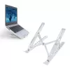 ACT opvouwbare laptopstandaard aluminium, 7-voudig in hoogte verstelbaar