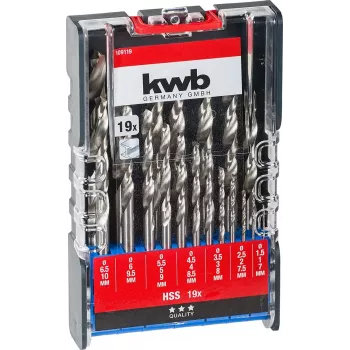 Boor KWB 109119 snelsnijstaal HSS