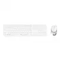 Rapoo 9850M toetsenbord muis inbegrepen Home RF draadloos Bluetooth QWERTZ Duits wit