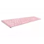 Rapoo E9800M toetsenbord draadloos Bluetooth QWERTZ Duits roze