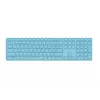 Rapoo E9800M toetsenbord Home RF draadloos Bluetooth QWERTZ Duits blauw