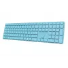 Rapoo E9800M toetsenbord Home RF draadloos Bluetooth QWERTZ Duits blauw