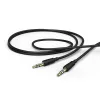 Audiokabel Hama Flexi-schlank 1,5 m 3,5 mm stekker naar stekker zwart